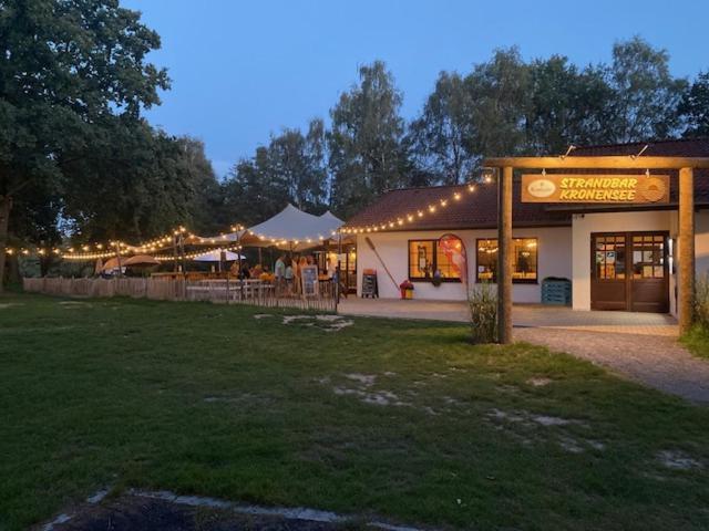 Ferienhaus Vienna Am Kronensee Ostercappeln Exteriör bild